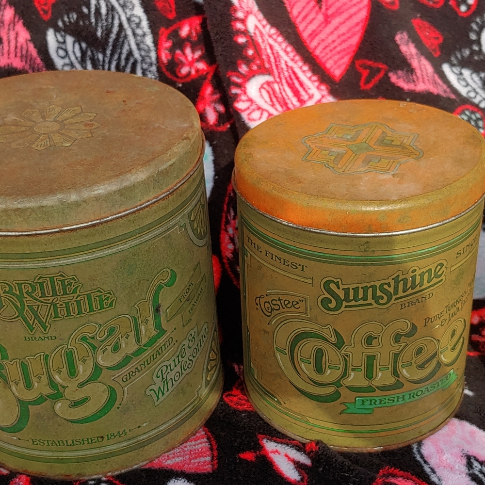 Vintage Stackable Tins